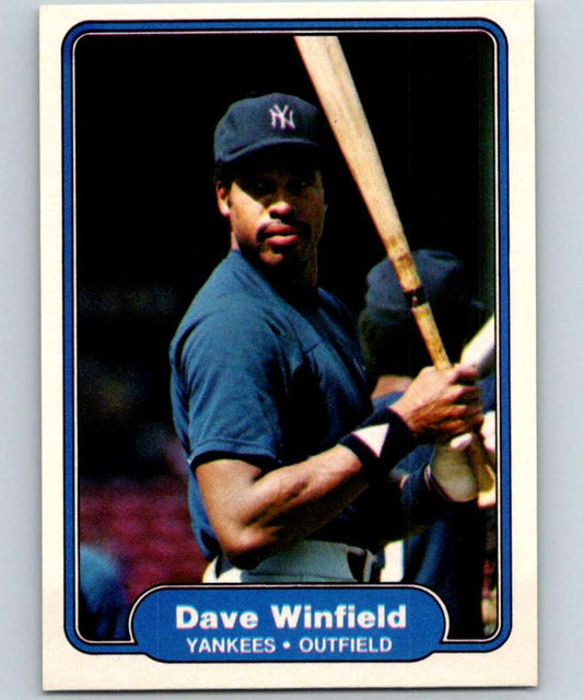 1982 Fleer #56 Dave Winfield Yankees