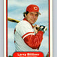 1982 Fleer #59 Larry Biittner Reds Image 1