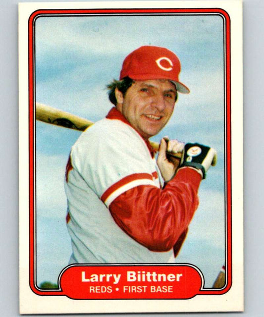 1982 Fleer #59 Larry Biittner Reds Image 1