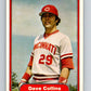 1982 Fleer #61 Dave Collins Reds Image 1