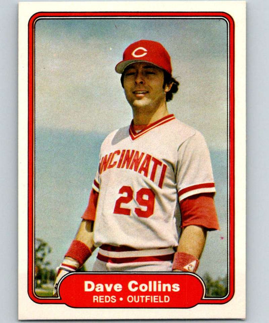 1982 Fleer #61 Dave Collins Reds Image 1