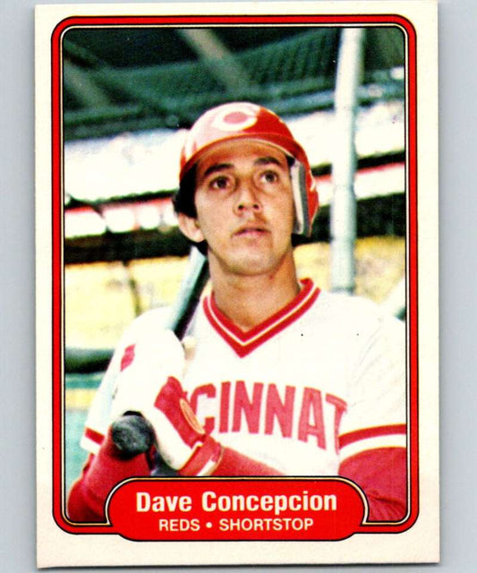 1982 Fleer #63 Dave Concepcion Reds Image 1