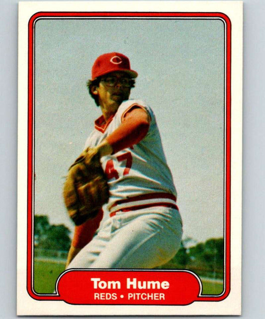 1982 Fleer #69 Tom Hume Reds Image 1