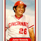1982 Fleer #70 Junior Kennedy Reds Image 1