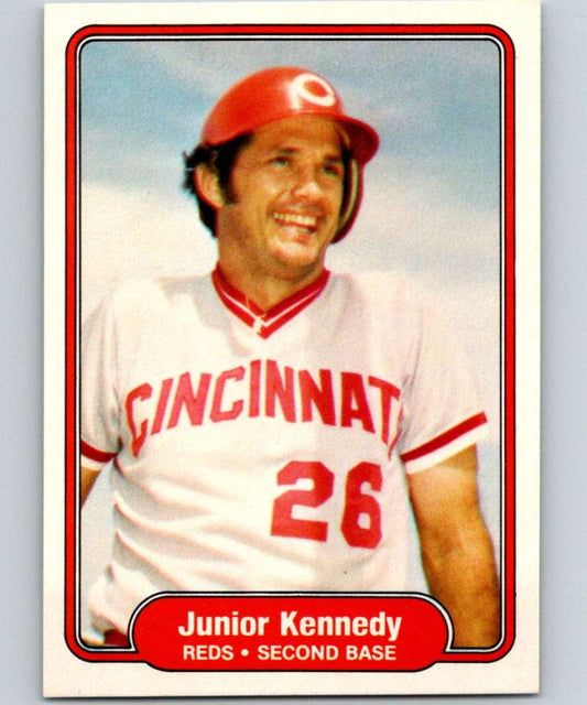 1982 Fleer #70 Junior Kennedy Reds Image 1