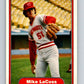 1982 Fleer #72 Mike LaCoss Reds Image 1