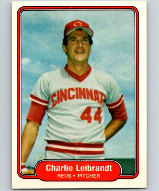 1982 Fleer #74 Charlie Leibrandt Reds Image 1