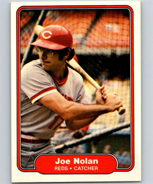 1982 Fleer #77 Joe Nolan Reds Image 1