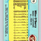 1982 Fleer #78 Mike O'Berry Reds Image 2