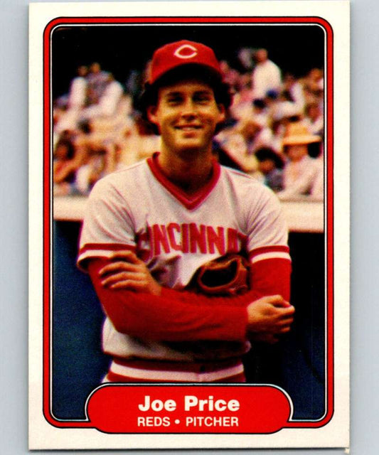 1982 Fleer #81 Joe Price Reds Image 1