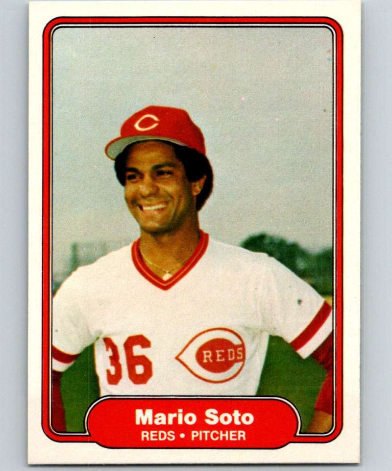 1982 Fleer #83 Mario Soto Reds Image 1