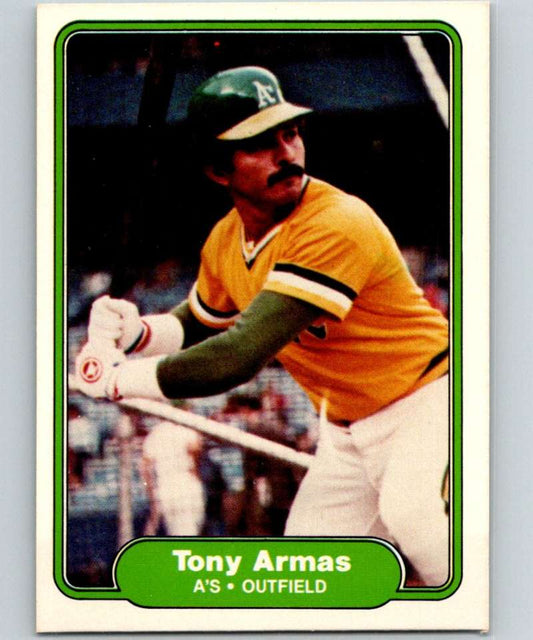 1982 Fleer #85 Tony Armas Athletics Image 1