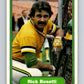 1982 Fleer #88 Rick Bosetti Athletics Image 1