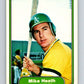 1982 Fleer #91 Mike Heath Athletics Image 1