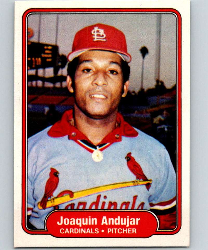 1982 Fleer #110 Joaquin Andujar Cardinals Image 1