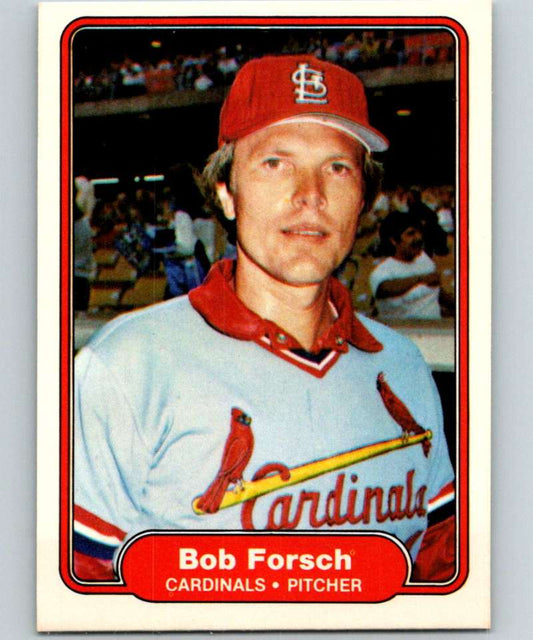 1982 Fleer #112 Bob Forsch Cardinals Image 1