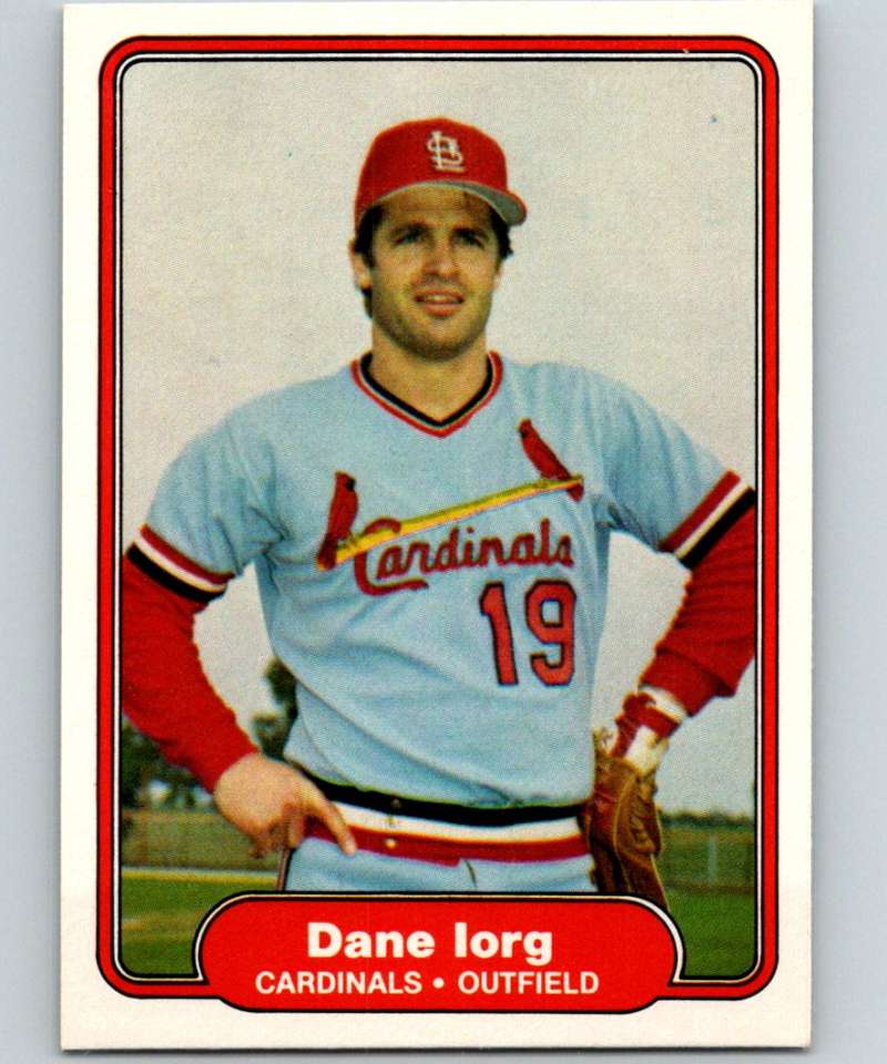 1982 Fleer #116 Dane Iorg Cardinals Image 1