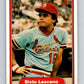 1982 Fleer #119 Sixto Lezcano Cardinals Image 1