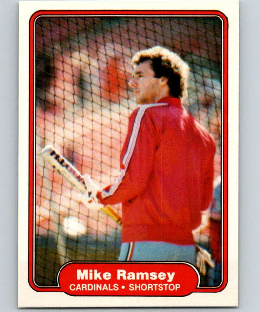 1982 Fleer #125 Mike Ramsey Cardinals Image 1