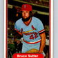1982 Fleer #129 Bruce Sutter Cardinals