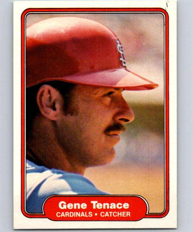 1982 Fleer #132 Gene Tenace Cardinals Image 1