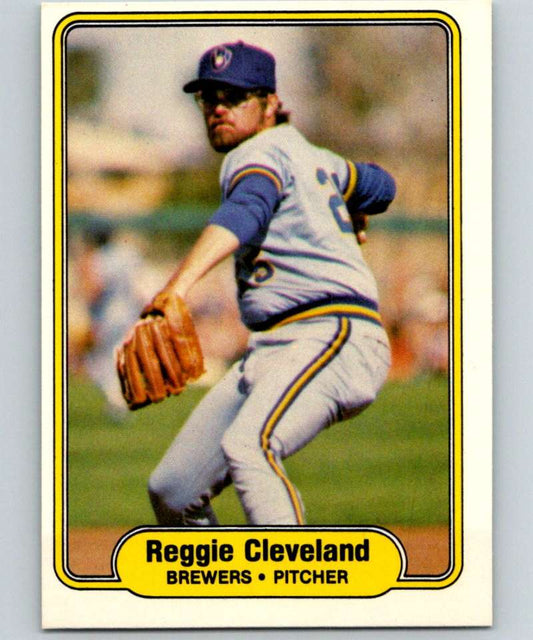 1982 Fleer #137 Reggie Cleveland Brewers