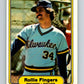 1982 Fleer #141 Rollie Fingers Brewers Image 1