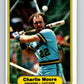 1982 Fleer #150 Charlie Moore Brewers Image 1