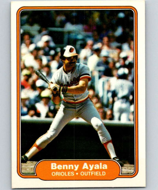 1982 Fleer #157 Benny Ayala Orioles Image 1