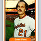 1982 Fleer #166 Dave Ford Orioles Image 1