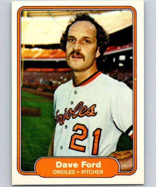 1982 Fleer #166 Dave Ford Orioles Image 1