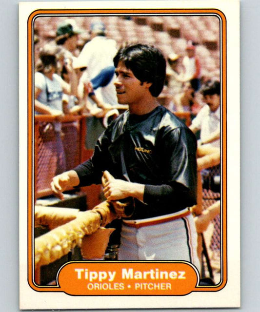 1982 Fleer #171 Tippy Martinez Orioles Image 1