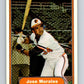 1982 Fleer #173 Jose Morales Orioles Image 1