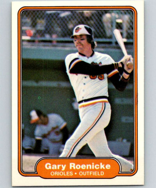 1982 Fleer #177 Gary Roenicke Orioles Image 1