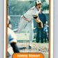 1982 Fleer #180 Sammy Stewart Orioles Image 1