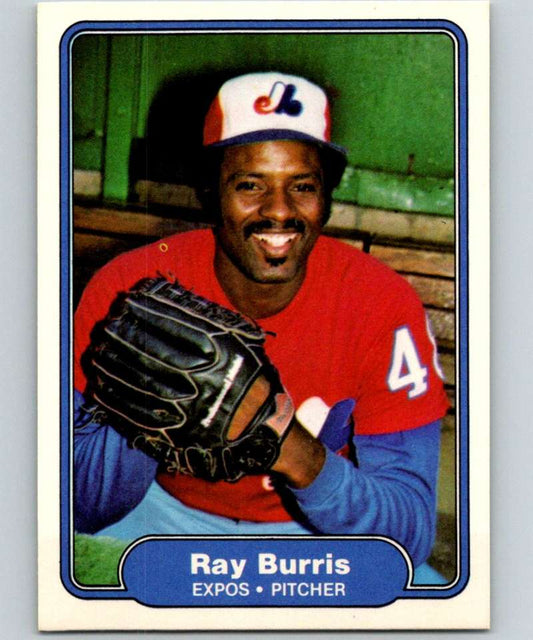 1982 Fleer #184 Ray Burris Expos