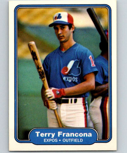 1982 Fleer #188 Terry Francona RC Rookie Expos Image 1