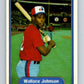 1982 Fleer #192 Wallace Johnson RC Rookie Expos