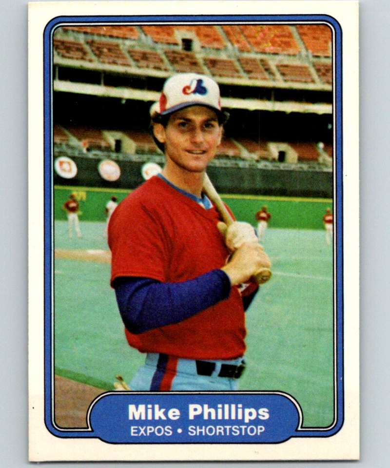 1982 Fleer #201 Mike Phillips Expos Image 1