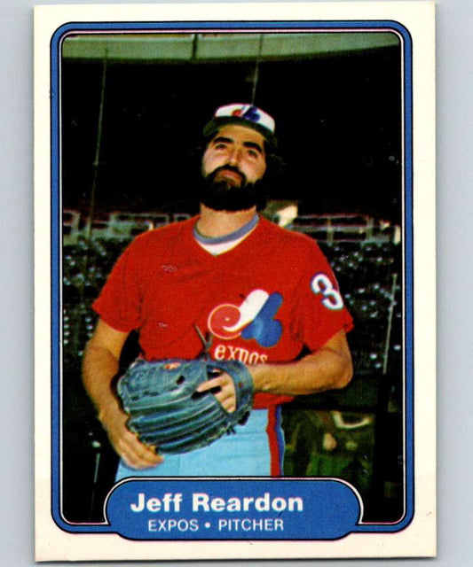 1982 Fleer #204 Jeff Reardon Expos