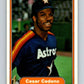 1982 Fleer #213 Cesar Cedeno Astros Image 1