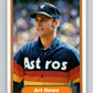 1982 Fleer #218 Art Howe Astros Image 1