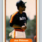 1982 Fleer #222 Joe Pittman Astros Image 1
