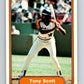 1982 Fleer #231 Tony Scott Astros Image 1