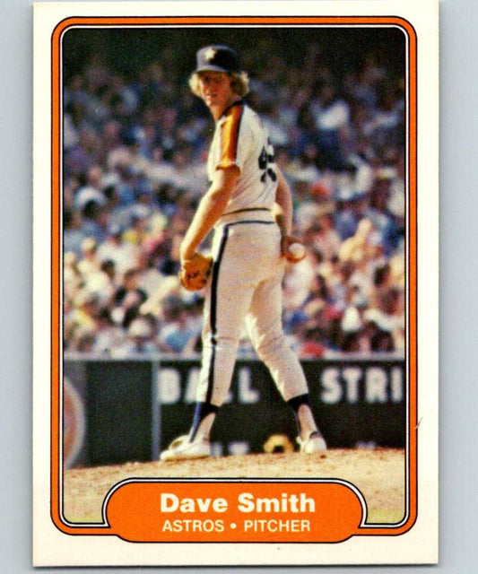 1982 Fleer #232 Dave Smith Astros Image 1