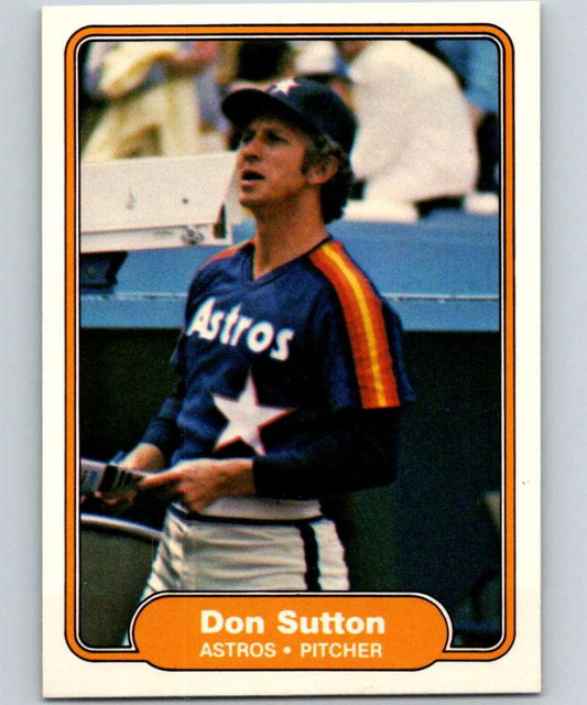 1982 Fleer #234 Don Sutton Astros