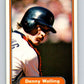 1982 Fleer #236 Denny Walling Astros Image 1