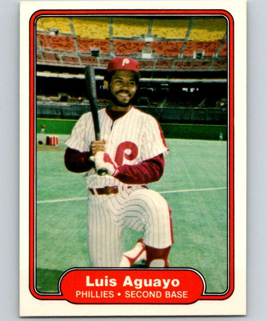 1982 Fleer #238 Luis Aguayo Phillies Image 1