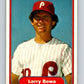 1982 Fleer #241 Larry Bowa Phillies