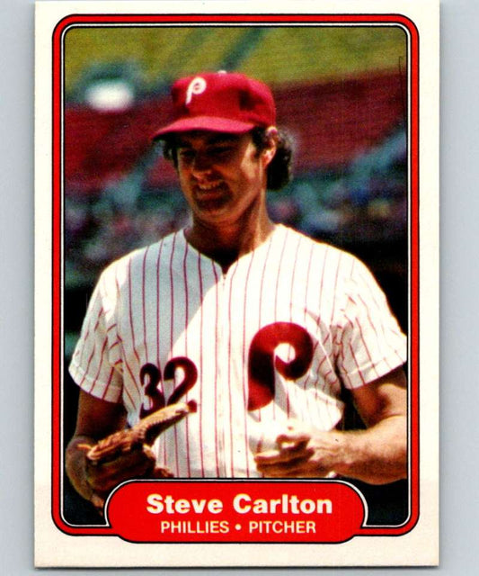 1982 Fleer #243 Steve Carlton Phillies Image 1